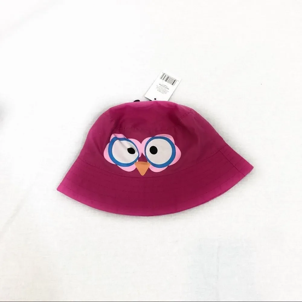 Children’s one size pink owl‎ hat new with tags